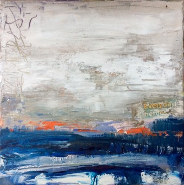 Peinture intitulée "Everyday heroe" par Isabelle Nativelle, Œuvre d'art originale, Acrylique