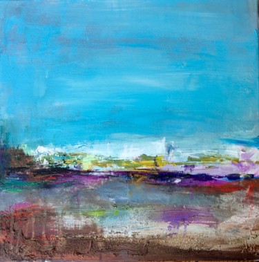 Peinture intitulée "Perfect day 1" par Isabelle Nativelle, Œuvre d'art originale, Acrylique