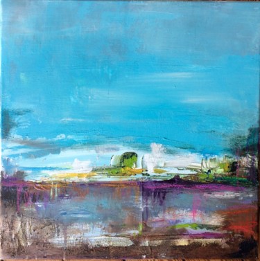 Peinture intitulée "Perfect Day 2" par Isabelle Nativelle, Œuvre d'art originale, Acrylique