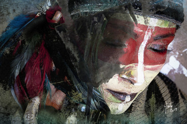 Photographie intitulée "ONE TRIBE" par Mata, Œuvre d'art originale, Photographie numérique
