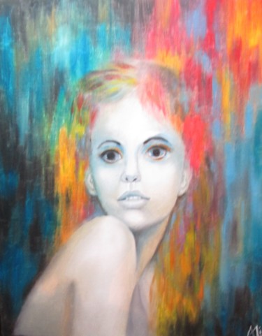 Peinture intitulée "Hope" par Alix, Œuvre d'art originale, Huile