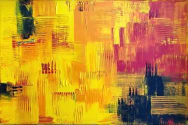 Painting titled "Nothing more" by Ludwika Pilat, Original Artwork, Acrylic Mounted on Wood Stretcher frame