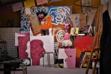 Photographie intitulée "atelier Bruno ANTON…" par Bruno Antony-Thouret (bruno antony), Œuvre d'art originale, Photographie n…