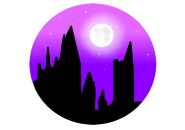 Arts numériques intitulée "Hogwarts" par Sacha Crozas, Œuvre d'art originale, Peinture numérique