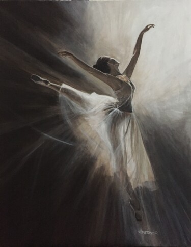 Ballet Peinture intitulée "Ballet" par Philippe Metayer, Œuvre d'art originale, Acrylique
