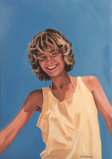 Ete 84 Peinture intitulée "Ete 84" par Philippe Metayer, Œuvre d'art originale, Acrylique
