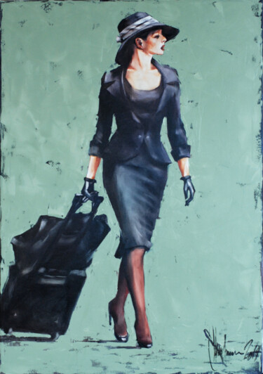 Painting titled "Freedom II." by Igor Shulman, Original Artwork, Oil
