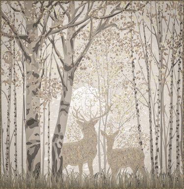 「Rendezvous」というタイトルのデジタルアーツ Harald Dastisによって, オリジナルのアートワーク, デジタル絵画