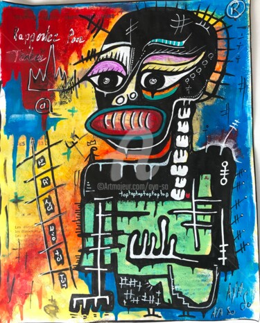 Pintura intitulada "Tenter - Aya So" por Aya So, Obras de arte originais, Acrílico