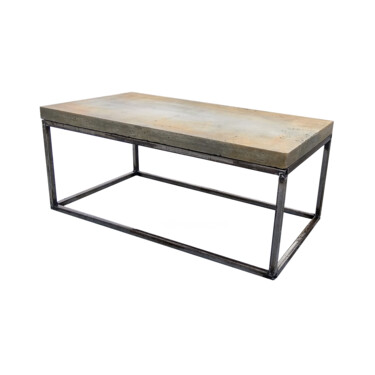 Design intitulée "Concrete table "Mad…" par Bek Ali (Bekmade), Œuvre d'art originale, Béton