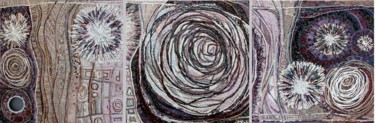 Without stop. Triptych. 雕塑 标题为“Without stop. Tript…” 由Elena Kirillova, 原创艺术品, 镶嵌