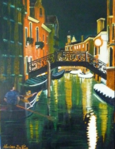 Peinture intitulée "B61. Rio Di Santra…" par Lucien Dufour, Œuvre d'art originale, Huile