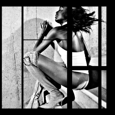 "SPLIT SCREEN #5" başlıklı Fotoğraf Max Ams tarafından, Orijinal sanat, Dijital Fotoğrafçılık