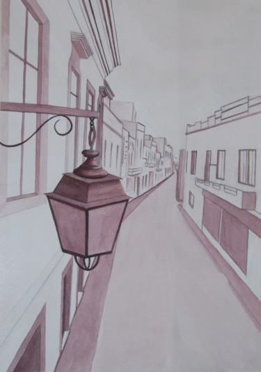 Pintura intitulada "LUZ" por Cassiano Lima, Obras de arte originais, Tinta Montado em Cartão