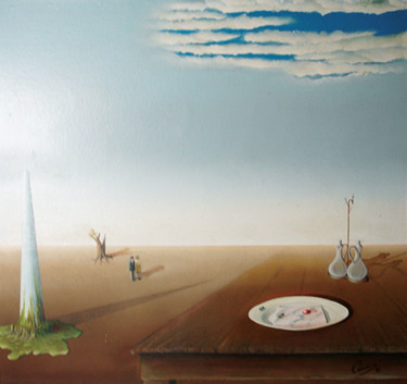 Pintura intitulada "SOCIEDADE" por Cassiano Lima, Obras de arte originais, Óleo