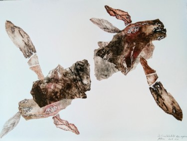 Printmaking titled "De l'instabilité de…" by Véronique Attia, Original Artwork, Engraving