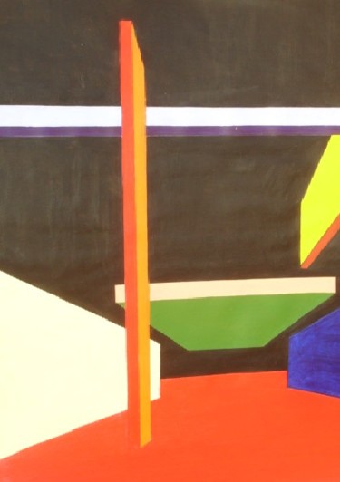 Pintura intitulada "PLANOS" por Cassiano Lima, Obras de arte originais, Acrílico Montado em Painel de madeira