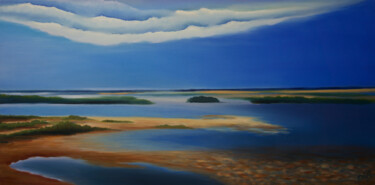 Painting titled "Afield" by Alisa Burachuk, Original Artwork, Oil