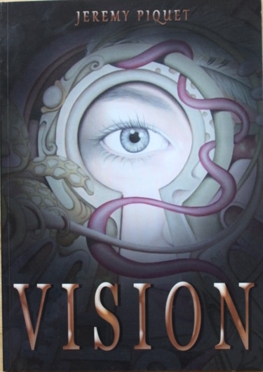 Livre de Jérémy Piquet "Vision" 绘画 标题为“Livre de Jérémy Piq…” 由Jérémy Piquet, 原创艺术品, 照片蒙太奇