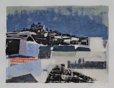 印花与版画 标题为“Sacré Coeur 1/5” 由Hervé Marchelidon, 原创艺术品, Linocuts
