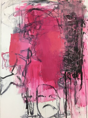 绘画 标题为“Humeur incertaine 1” 由Christiane Sottile, 原创艺术品, 颜料