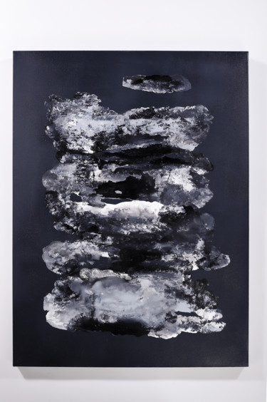 Schilderij getiteld "Cloud" door Sabine Leclercq Haanaes, Origineel Kunstwerk, Acryl