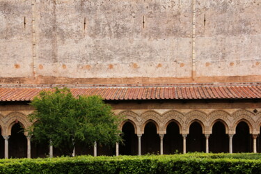 Photographie intitulée "Cloître, Monreale" par Jean-Marie Virat, Œuvre d'art originale, Photographie numérique