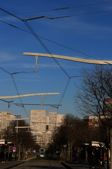 Photographie intitulée "Tramway" par Jean-Marie Virat, Œuvre d'art originale, Photographie numérique