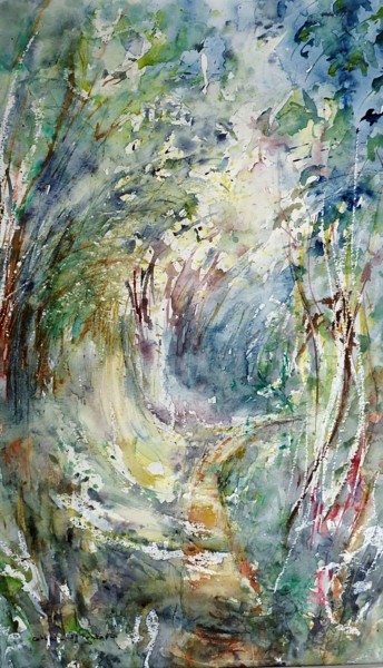 Lumières sous les feuillages