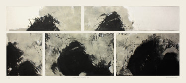 Printmaking titled "VUES DE L'ESPRIT II" by Jovhanna Rutvanowska, Original Artwork, Etching