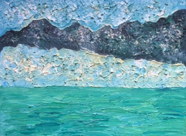 绘画 标题为“The Perito Moreno G…” 由Giart, 原创艺术品, 油