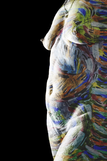 Photographie intitulée "Déesse" par Nicolas Bernié, Œuvre d'art originale, Photographie numérique