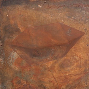 Peinture intitulée "Submarine" par Kristine Abika, Œuvre d'art originale, Acrylique Monté sur Châssis en bois