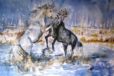 Jouer dans l'eau...