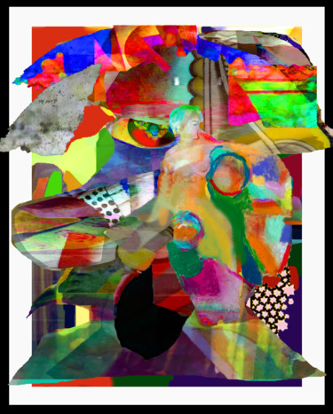 数字艺术 标题为“The Awakening Consc…” 由Devorah Rosen, 原创艺术品, 数字油画