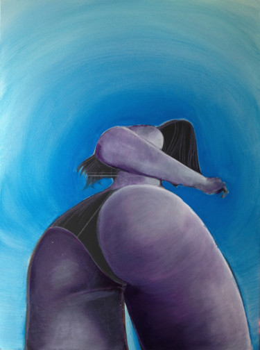 绘画 标题为“Depth 6” 由Oberlin The Artist, 原创艺术品, 丙烯