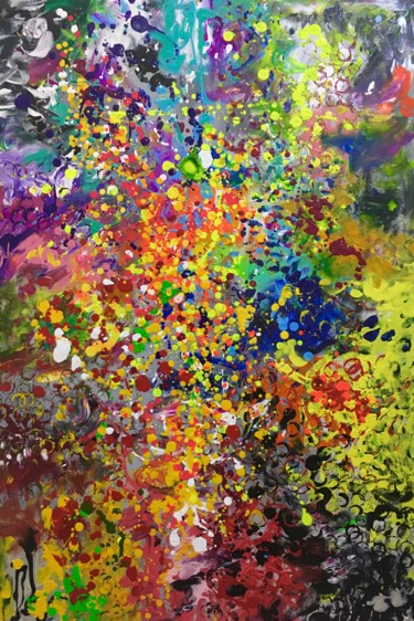 The Festive Mood Of December (II) Painting titled "The Festive Mood Of…" by Aatmica Ojha, Original Artwork, Acrylic