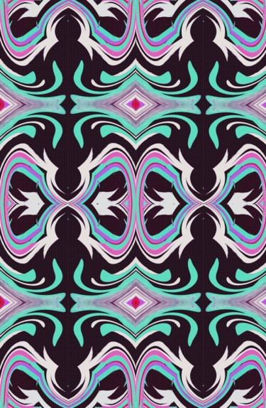 Digital Arts titled "Lillies to sleep on" by Peter Jalesh, Original Artwork, Digital Painting