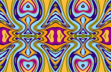 Digital Arts titled "Arabesque" by Peter Jalesh, Original Artwork, Digital Painting