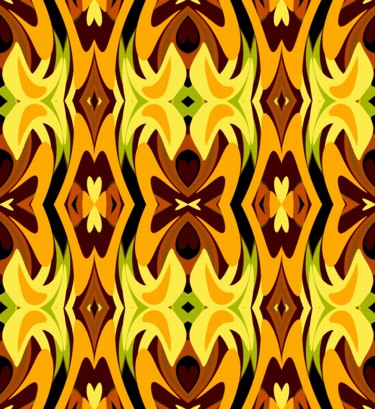 Digital Arts titled "Wooden Girdle" by Peter Jalesh, Original Artwork, Digital Painting