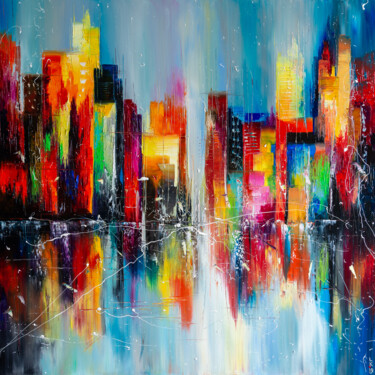 Downtown after rain