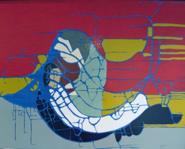 Réconfort Peinture intitulée "Réconfort" par Claude Gascon, Œuvre d'art originale, Acrylique