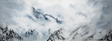 Brumes et lumières. Mont Collon Arolla
