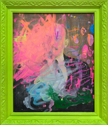 Oleksandr Balbyshev " Lenin with Children #1" Painting titled "Oleksandr Balbyshev…" by Oleksandr Balbyshev, Original Artwork, Acrylic Mounted on Wood Stretcher frame