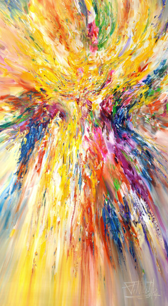Amazing Daydream L 1 Schilderij getiteld "Amazing Daydream L 1" door Peter Nottrott, Origineel Kunstwerk, Acryl