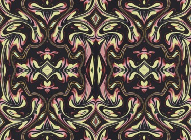 Digital Arts titled "In one tapestry" by Peter Jalesh, Original Artwork, Digital Painting