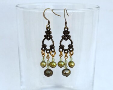 Design titled "Chandelier earrings…" by Irena Zelickman, Original Artwork, Jewelry