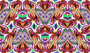 Digital Arts titled "Passion flowers" by Peter Jalesh, Original Artwork, Digital Painting