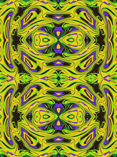 Digital Arts titled "Weeds by the road" by Peter Jalesh, Original Artwork, Digital Painting