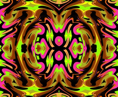 Digital Arts titled "Shadows face to face" by Peter Jalesh, Original Artwork, Digital Painting